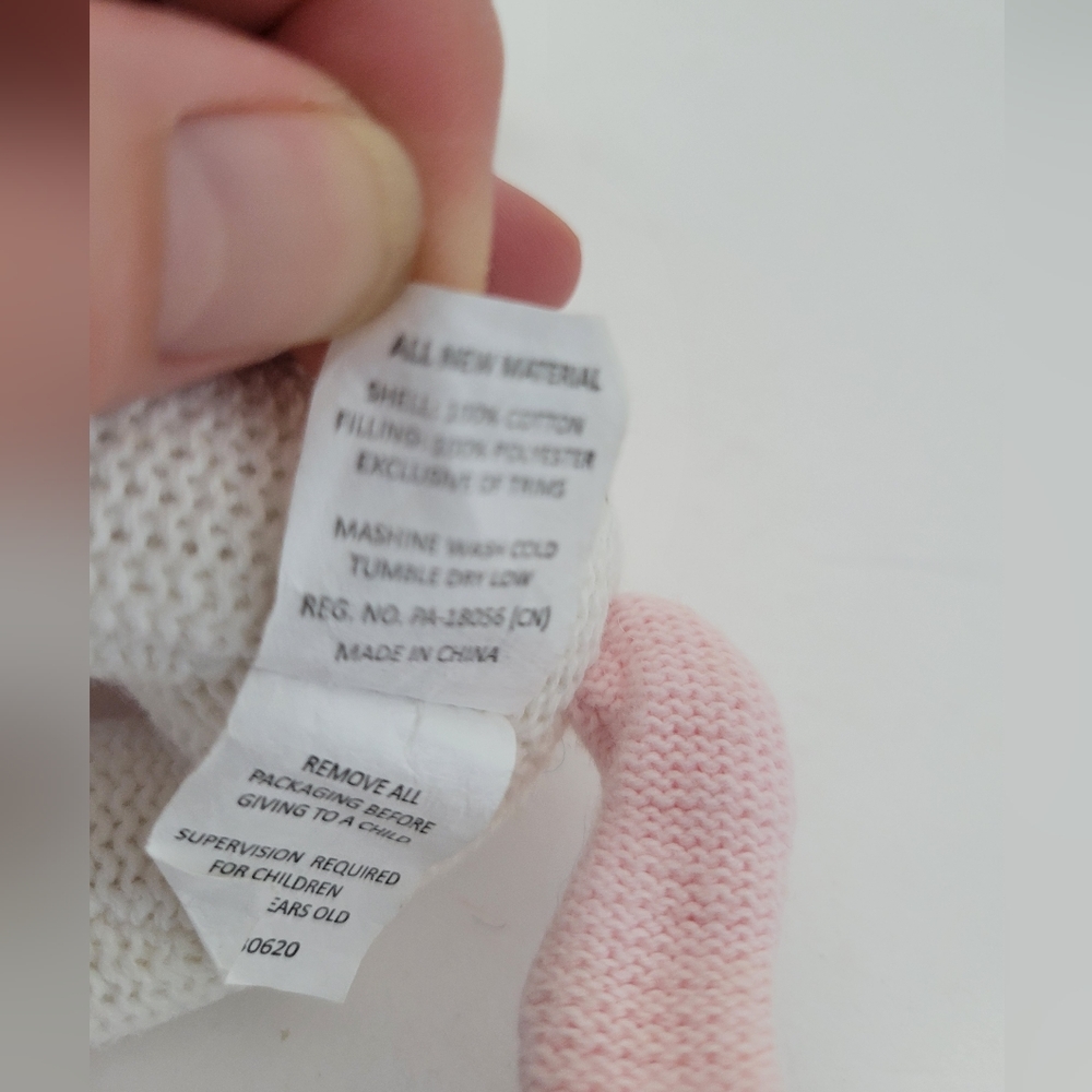 Mudpie Knit Unicorn Rattle - Picture 7 of 7